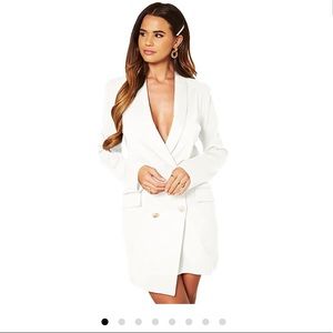 Asymmetric Blazer dress